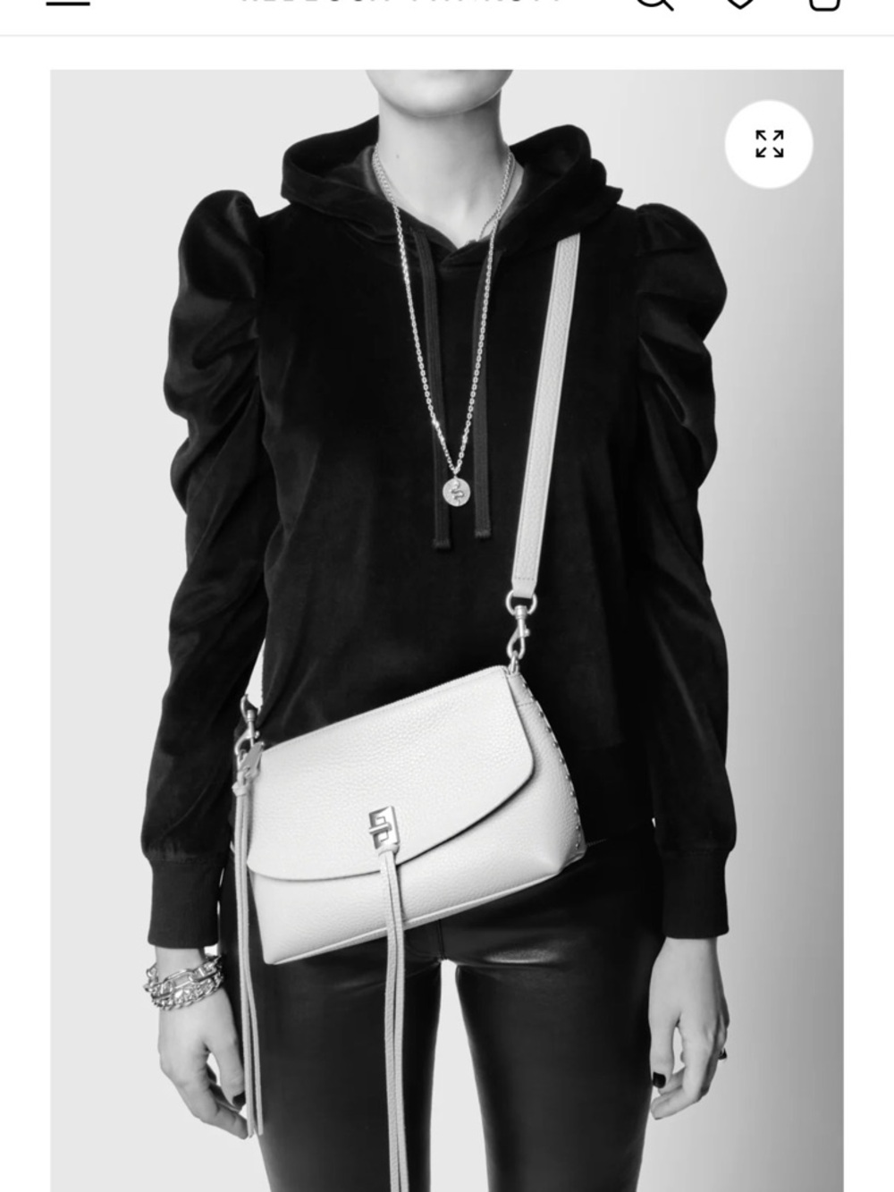 Rebecca Minkoff Darren Top Zip Crossbody